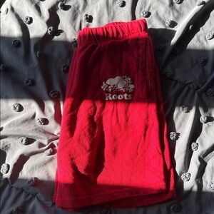 Roots Cherry Red Lounge Shorts